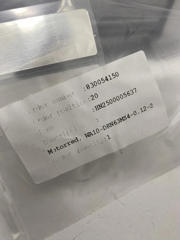 Sew Eurodrive WA10 DRN63MS4 Dişli Motor 0,12kW 1380/23 rpm - Resim 7