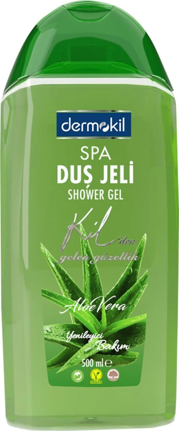 Dermokil Duş Jeli Spa Aloe Vera Yenileyici 500 Ml