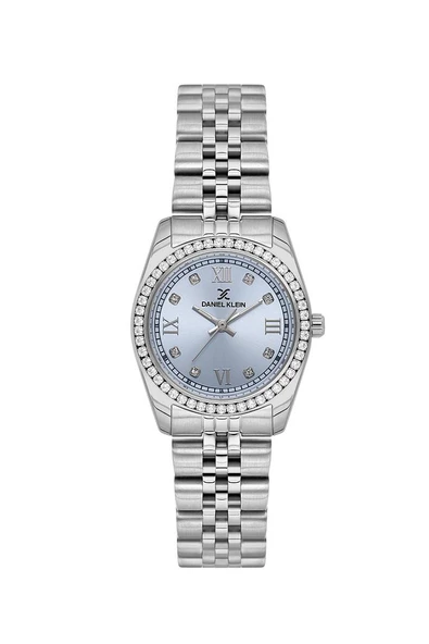 DANIEL KLEIN DK102-DKE.1.10663-3 MAVİ KADRAN TAŞLI KADIN KOL SAATİ