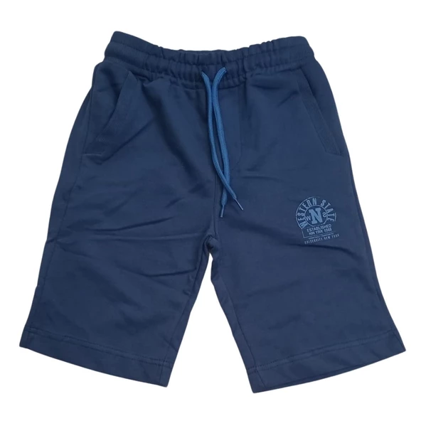 MIŞIL FİLETO CEPLİ RİBANA GARNİLİ BASKILI ERKEK ÇOCUK KAPRİ - 2