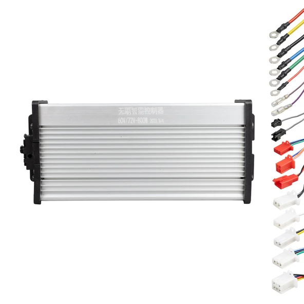 Powermaster Sd-21468 60V-72V 800 Watt Elektirikli Bisiklet Ve Scooter Beyin Akıllı Güç Kontrol Ünitesi Beyni - 2