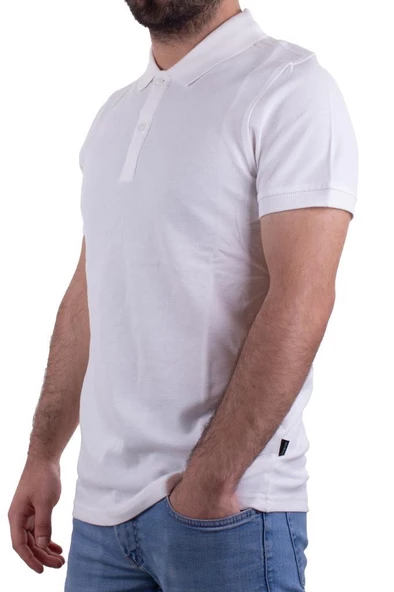 Twister Jeans 2277 Ekru Polo Yaka Erkek T-Shirt - 3