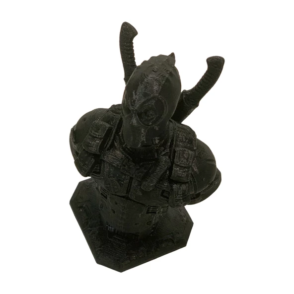3D Deadpool Büst - Figür - 15cm / Siyah - 8