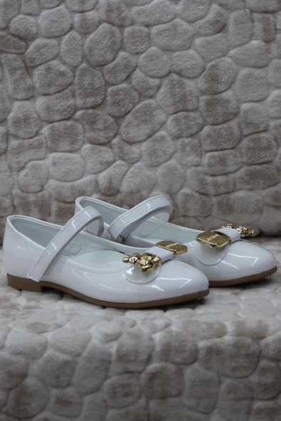 Fort Ba Ba 81801 Kız Çocuk Elbise Ayakkabısı Kız Çocuk Babet - 6