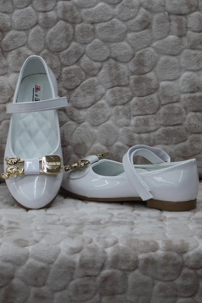 Fort Ba Ba 81801 Kız Çocuk Elbise Ayakkabısı Kız Çocuk Babet - 10