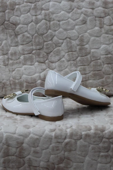 Fort Ba Ba 81801 Kız Çocuk Elbise Ayakkabısı Kız Çocuk Babet - 8