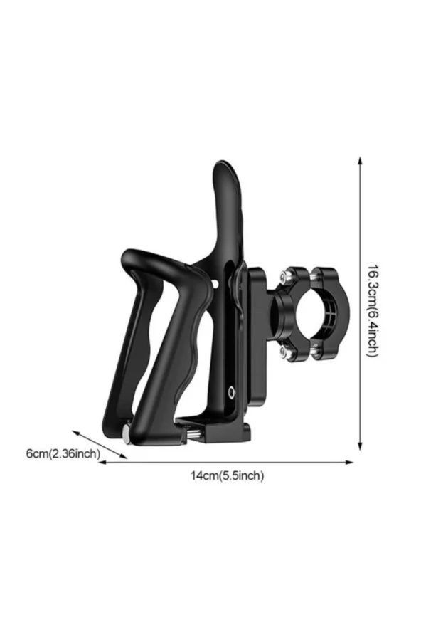 Nukrotech Tmc Motosiklet Ve Bisiklet Matara ve Suluk Tutucu - 8
