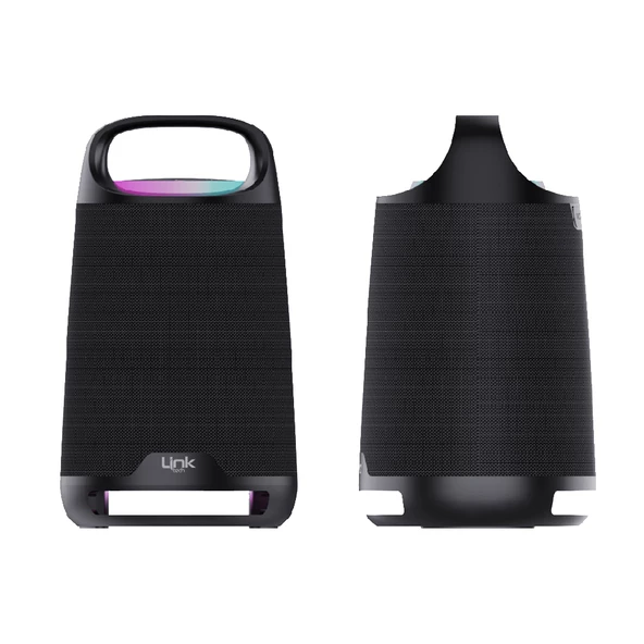 LinkTech M406 Premium RGB 80W Mikrofonlu Kablosuz BT Hoparlör - 6