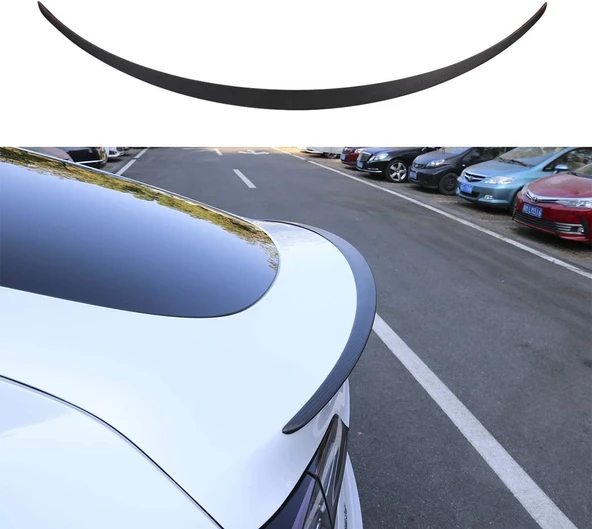 AUTOGP Tesla model y bagaj üstü spoiler siyah boyalı