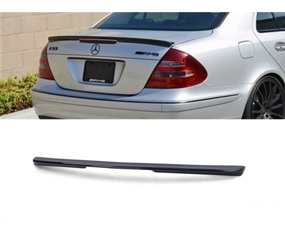 AUTOGP Mercedes w211 bagaj üstü spoiler siyah boyalı 2001 / 2008 - 2