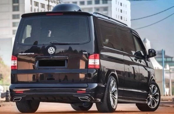 AUTOGP Vw transporter t5 t6 t7 t8 bagaj üstü spoiler siyah boyalı - 2