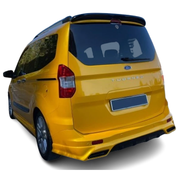 AUTOGP Ford courier bagaj üstü spoiler siyah boyalı - 3