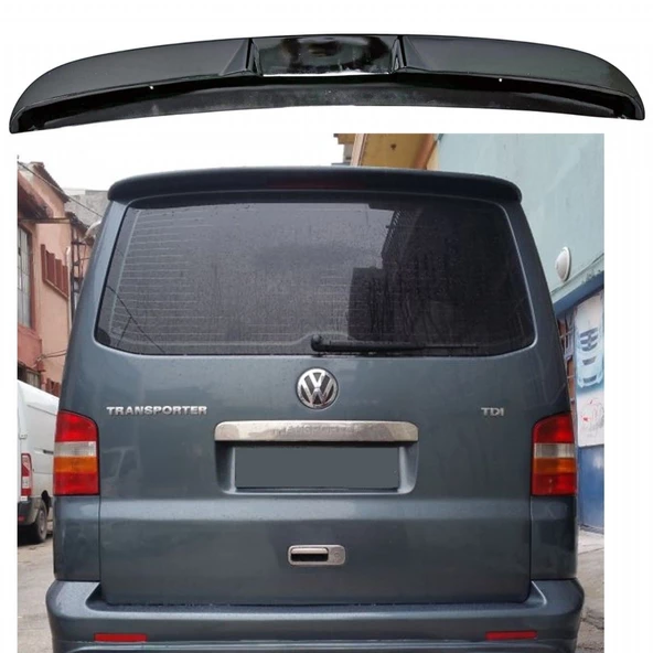 AUTOGP Vw transporter t5 t6 t7 t8 bagaj üstü spoiler siyah boyalı