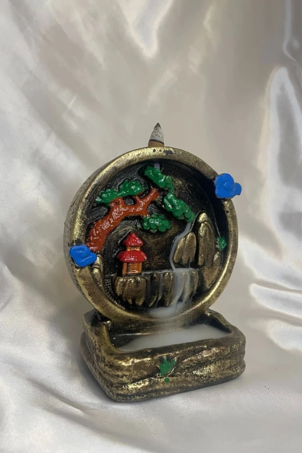 Geri Akış Tütsülük Ters Akış Şelale Daire  Dağ - Resim 3