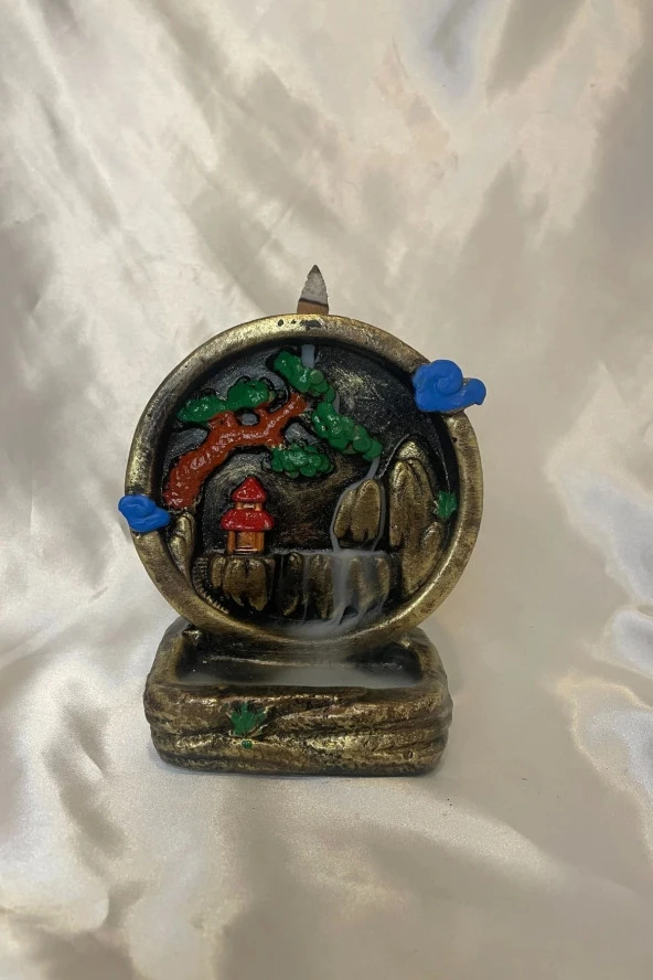 Geri Akış Tütsülük Ters Akış Şelale Daire  Dağ - Resim 4