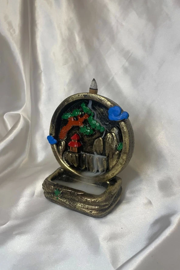 Geri Akış Tütsülük Ters Akış Şelale Daire  Dağ - Resim 5