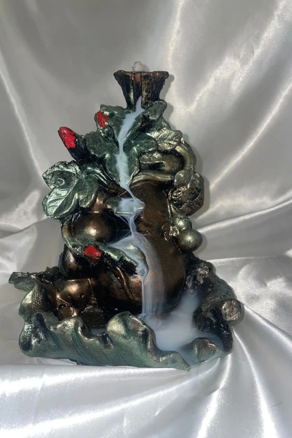 Geri Akış Tütsülük Ters Akış Şelale Yaprak Yeşil - 6