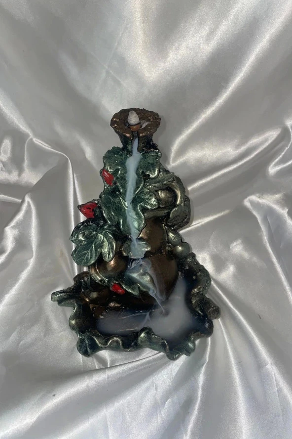 Geri Akış Tütsülük Ters Akış Şelale Yaprak Yeşil - 8