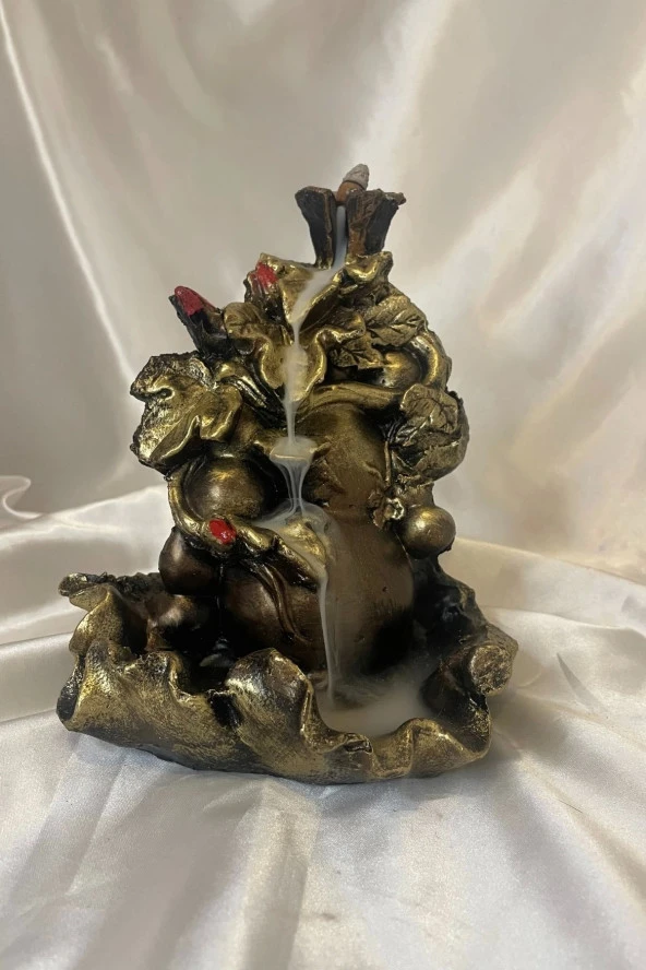 Geri Akış Tütsülük Ters Akış Şelale Yaprak Gold - Resim 4