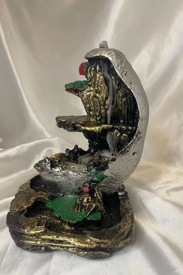 Geri Akış Tütsülük Ters Akış Şelale Hilal Dağ Gümüş - Resim 2