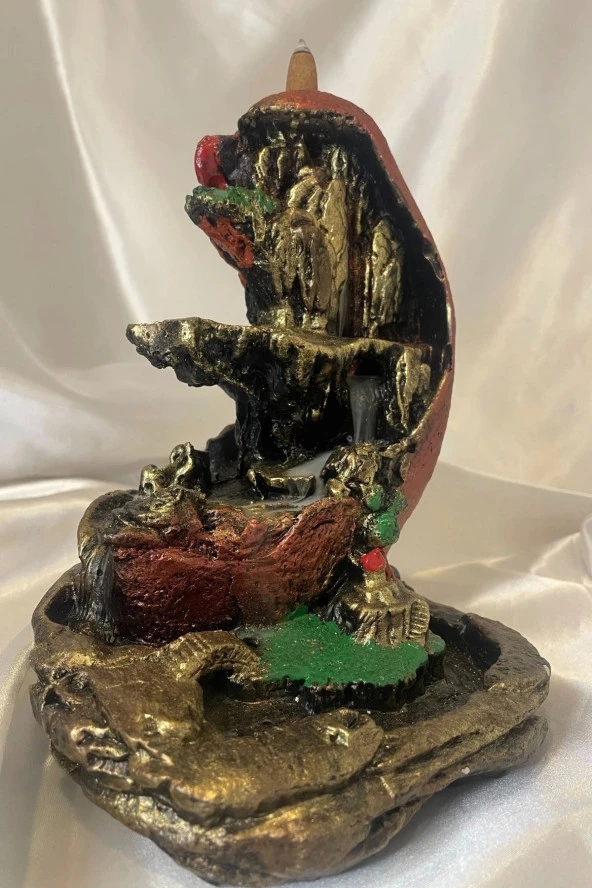 Geri Akış Tütsülük Ters Akış Şelale Hilal Dağ Bakır - Resim 5