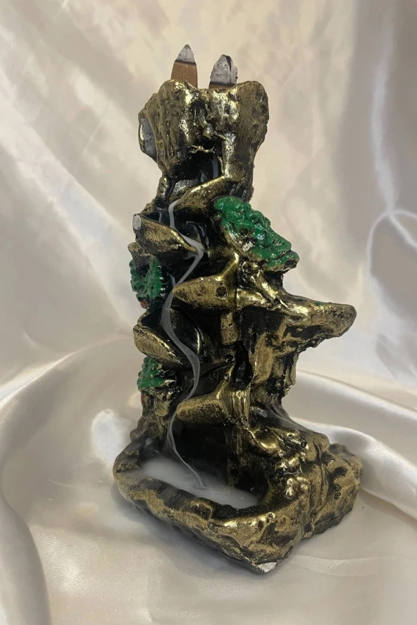 Geri Akış Tütsülük Ters Akış Şelale Çift Taraflı Dağ Gold - Resim 3