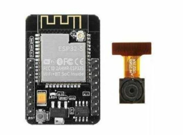 ESP32-CAM WiFi Bluetooth Geliştirme Kartı + OV2640 Kamera - Resim 2