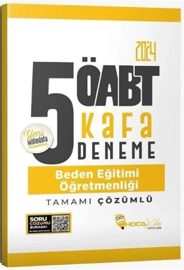 2024 ÖABT Beden Eğitimi Öğretmenliği 5 Kafa Deneme Hoca Kafası