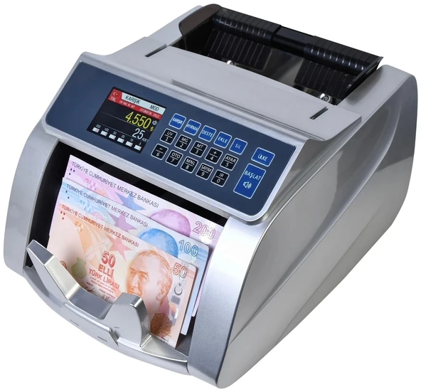 HMS-KAAN TL KARIŞIK SAYIM OFİS TİPİ PARA SAYMA MAKİNESİ (SESLİ KONUŞMA) - 2