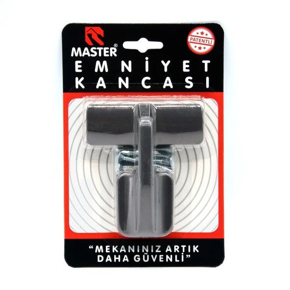 Lüks Emniyet Kancası Antrasit ürün görseli