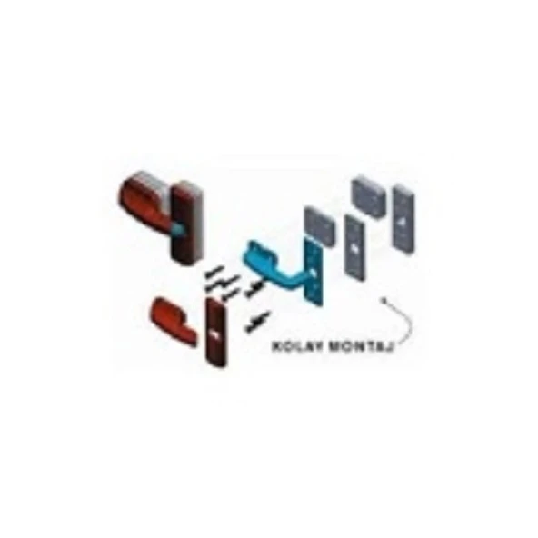 Gri Renk Emniyet Kancası - 2