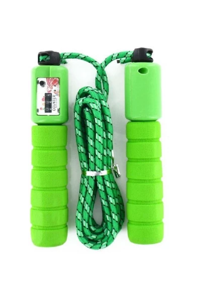 3'lü Set Karın Kası Yapıcı Spor Aleti Kas Germe Güçlendirme 3'lü Pilates Bandı Sayaçlı Atlama Ipi - 3