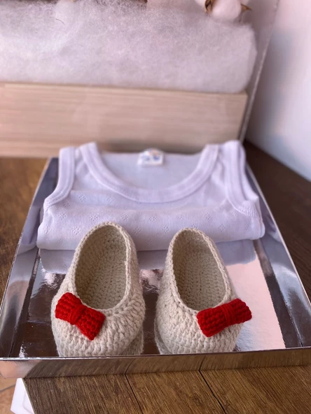 MLB AMİGURUMİ BEBEK PATİĞİ VE ZIBIN KIZ BEBEK TAKIMI - 2