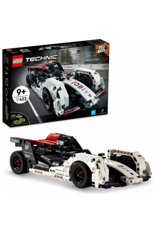 ® Technic Formula E® Porsche 99X Electric 42137 - Koleksiyonluk Araba Yapım Seti (422 Parça)