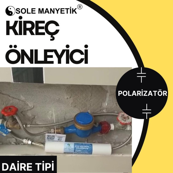 Sole Manyetik Kireç Önleyici Daire Tipi Polarizatör