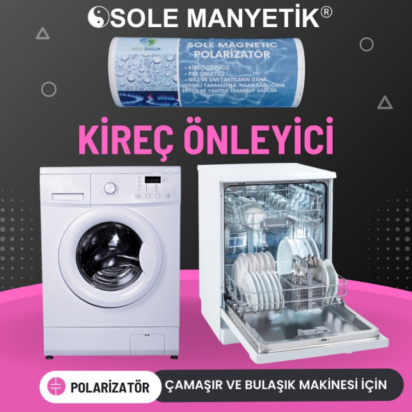 Sole Manyetik Kireç Önleyici Çamaşır Ve Bulaşık Makinesi İçin Polarizatör