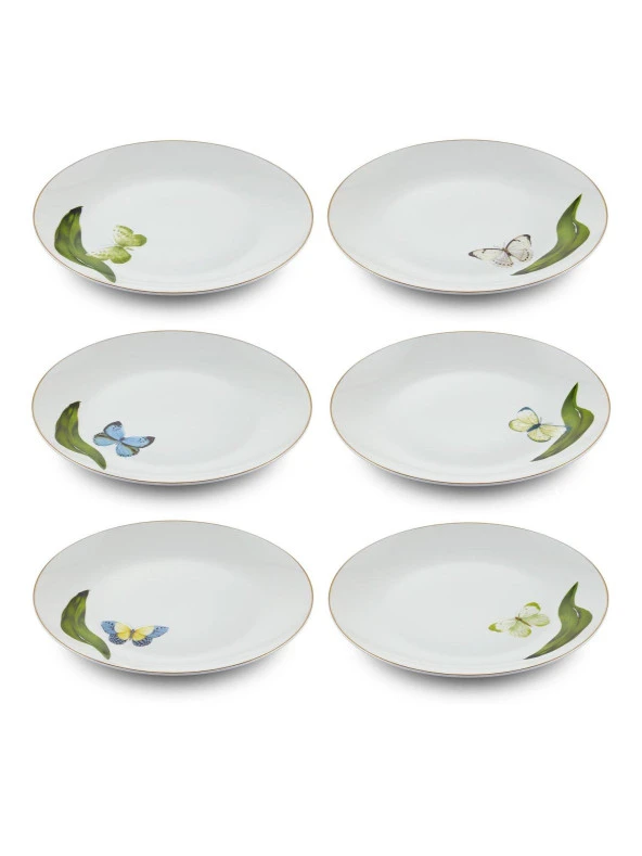 The Mia Folium Pasta Tabağı 6 Kişilik DNR0063 - Resim 2