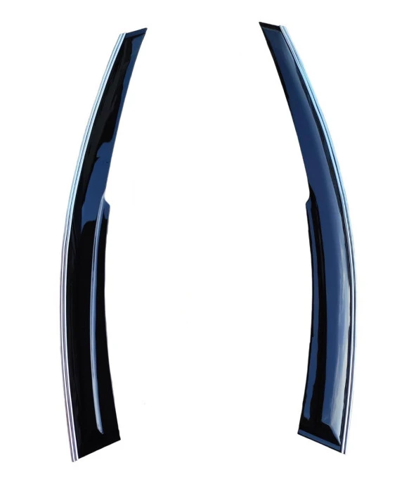 Peugeot Partner Çift Sıra Kromlu Cam Rüzgarlığı 2-Li Eski Kasa ürün görseli 1