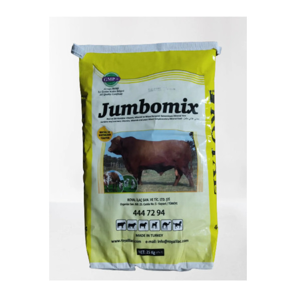 Royal Jumbomix Besi Verim Atırıcı 25 Kg Torba