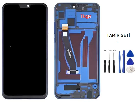 Honor 8X Lcd Ekran Dokunmatik Orijinal Kalite ÇITALI MAVİ + TAMİR SETİ ürün görseli