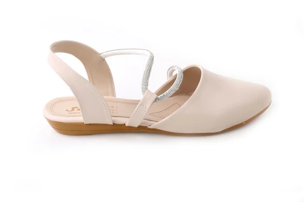 Papuçcity Sdf 02739 Günlük Kadın Sandalet Babet Ayakkabı - 6