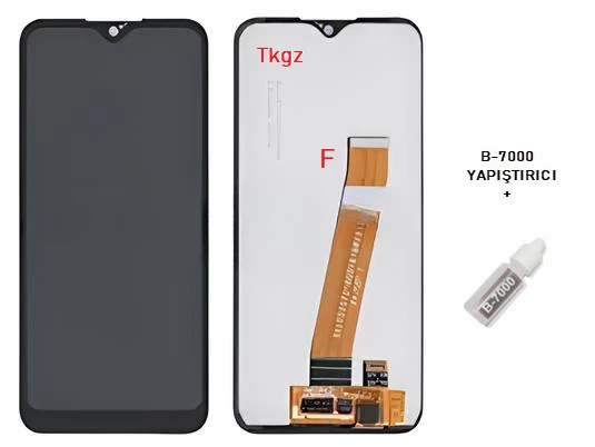 Samsung Galaxy A01F  - SM-A015F Lcd Ekran Dokunmatik Orijinal Kalite + B-7000