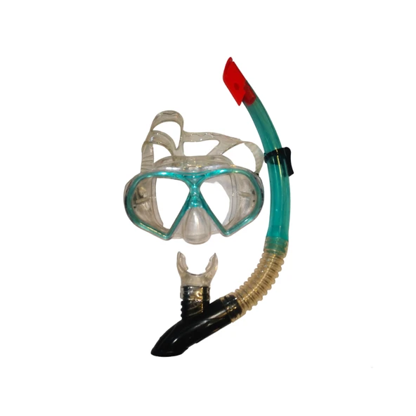 Apnea Corsica Turkuaz Maske Şnorkel Set - 2