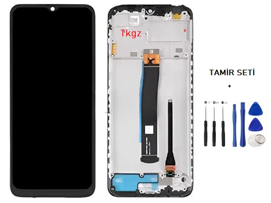Xiaomi POCO C40 Lcd Ekran Dokunmatik Orijinal Kalite ÇITALI + TAMİR SETİ