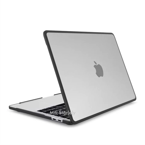 Macbook Air M1 Kılıf 13inç TPU Outdoor (TouchID'li M1 Air) A2337 A2179 A1932 ile Uyumlu - 2