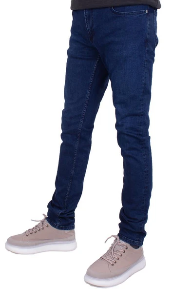 Twister PanamaCN 747 Lacivert Düşük Bel Dar Paça Erkek Jeans Pantolon - 3