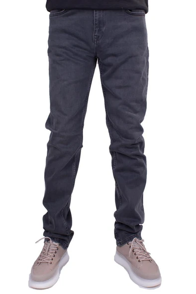 Twister MartinCN 744-02 Gri Normal Bel Normal Paça Erkek Jeans Pantolon - 2