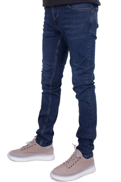 Twister PanamaCN 750-01 Lacivert Düşük Bel Dar Paça Erkek Jeans Pantolon - 3
