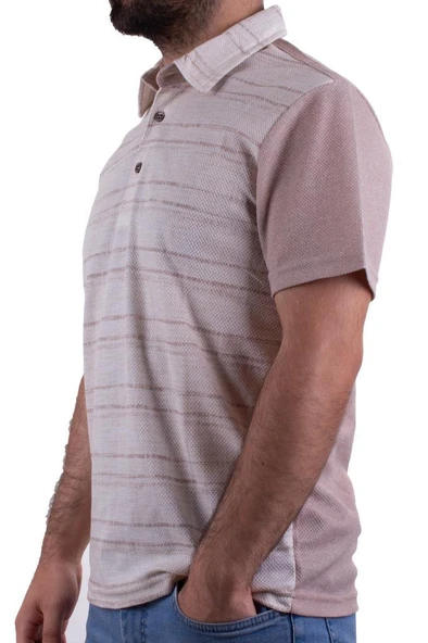 Twister Jeans 2281CC Bej Polo Yaka Erkek T-Shirt - 3