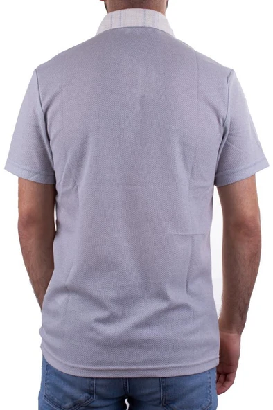 Twister Jeans 2281CC Gri Polo Yaka Erkek T-Shirt - 4